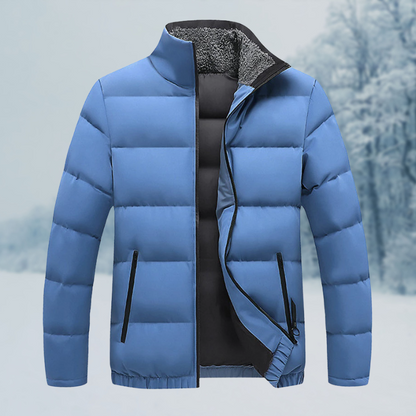 Herren Jacke Warm Kuschelig Modern