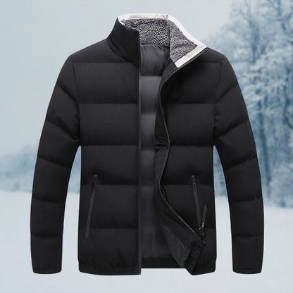 Herren Jacke Warm Kuschelig Modern