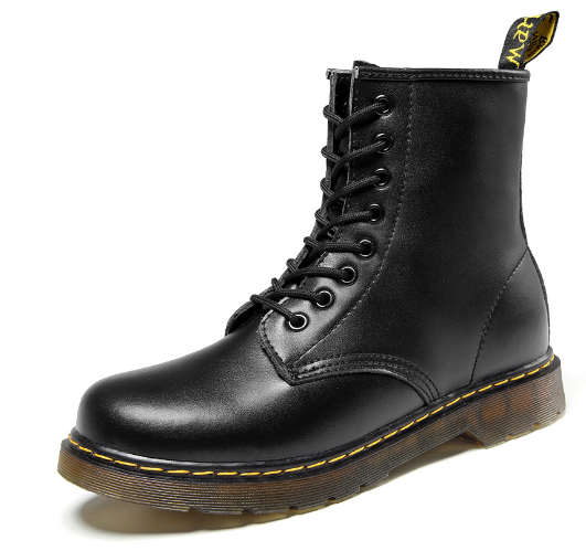 Damenstiefel Stiefelette mit dicker Sohle Schnürung - BerlinGlamour