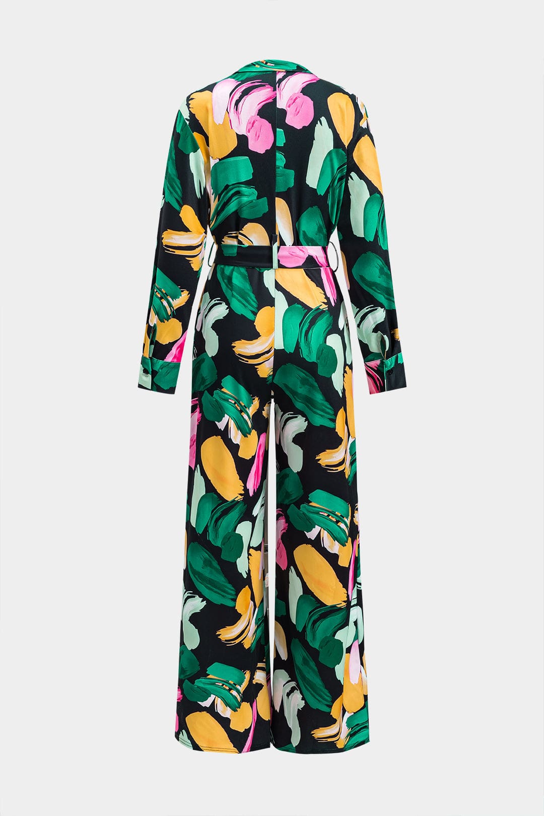 Jumpsuit Lang Abstrakt Print Damen