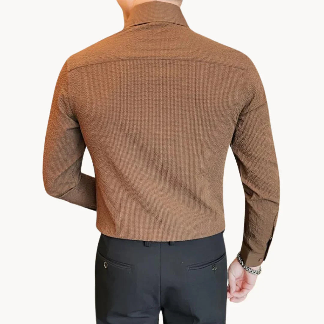 Herren Hemd Klassisch Elegantes Design