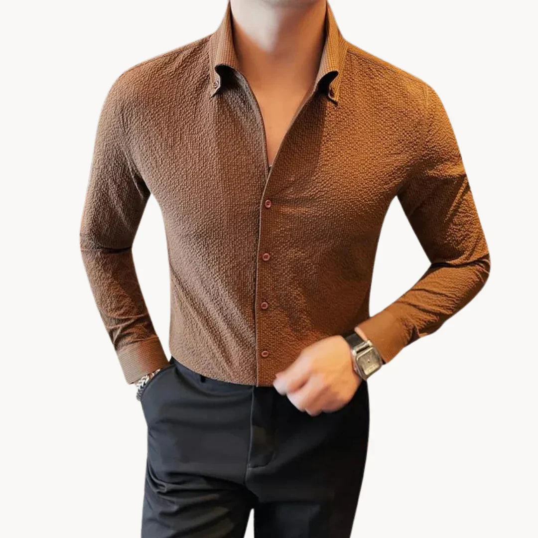 Herren Hemd Klassisch Elegantes Design