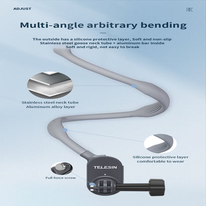 Action-Kamera Zubehör Magnetisch Silikon Halsband Mount