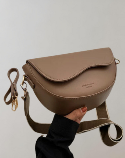 Veganer Crossbody Bag Damen Lederhandtasche Modern - BerlinGlamour