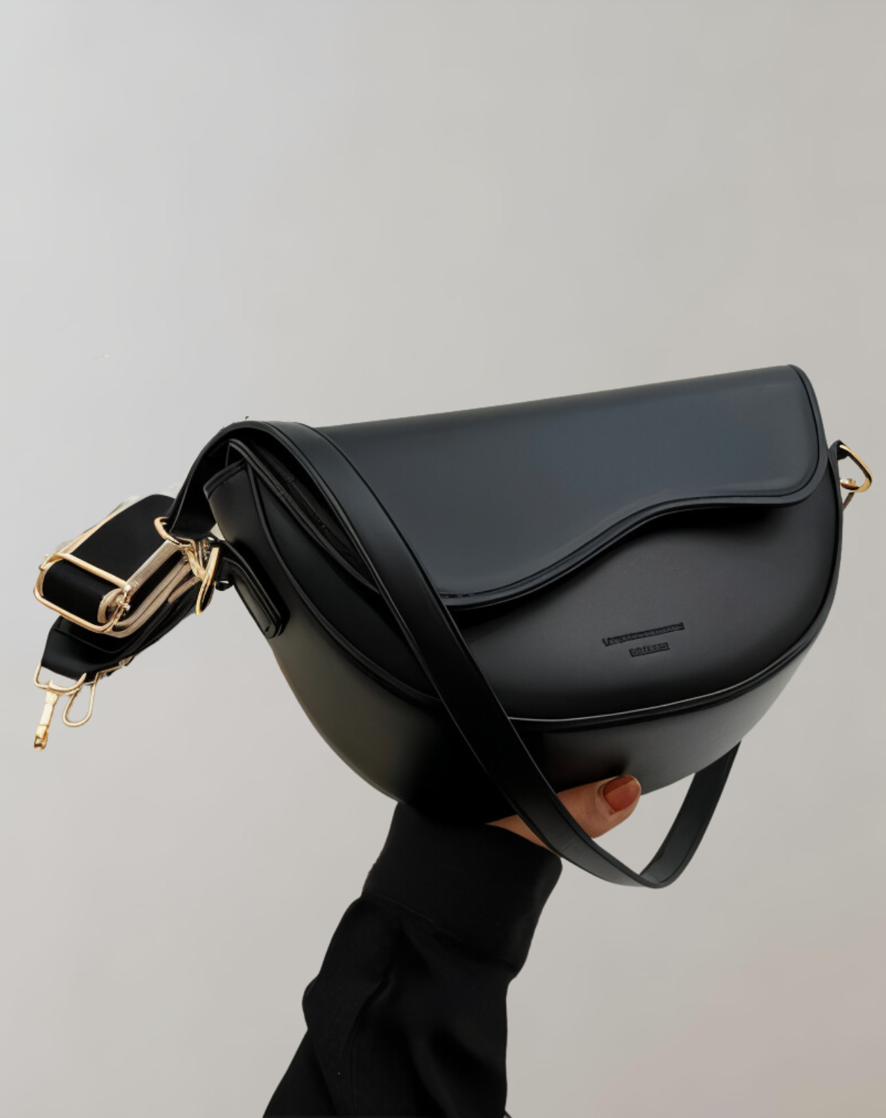 Veganer Crossbody Bag Damen Lederhandtasche Modern