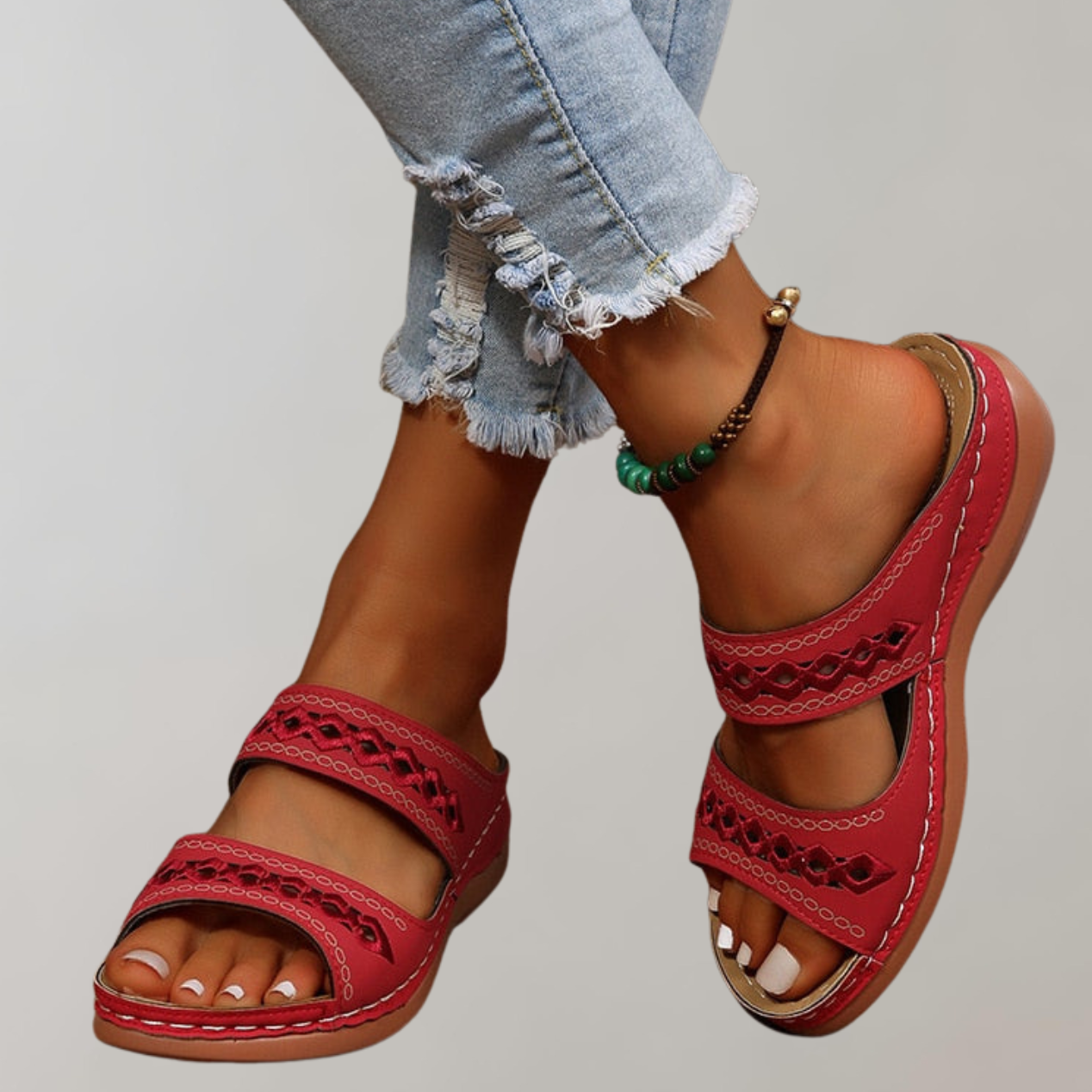 Orthopädische Sandalen Damen Bequem Sommer - BerlinGlamour