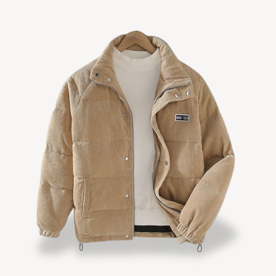Cord-Pufferjacke für Herren | Loravelle 2