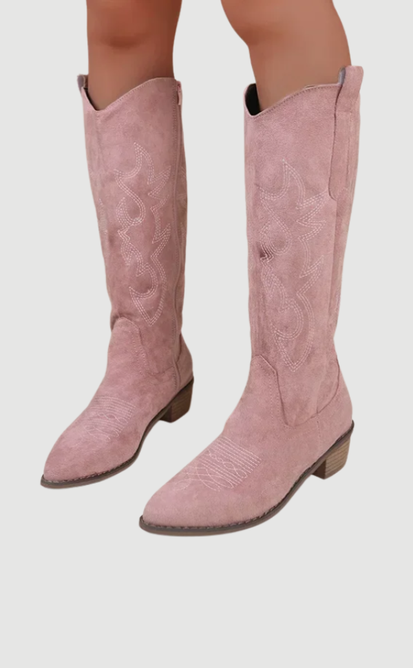 Western Boots Wildleder Stiefel Chic