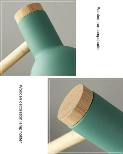 Moderne Tischlampe Holz Skandinavisch Minimalistisch