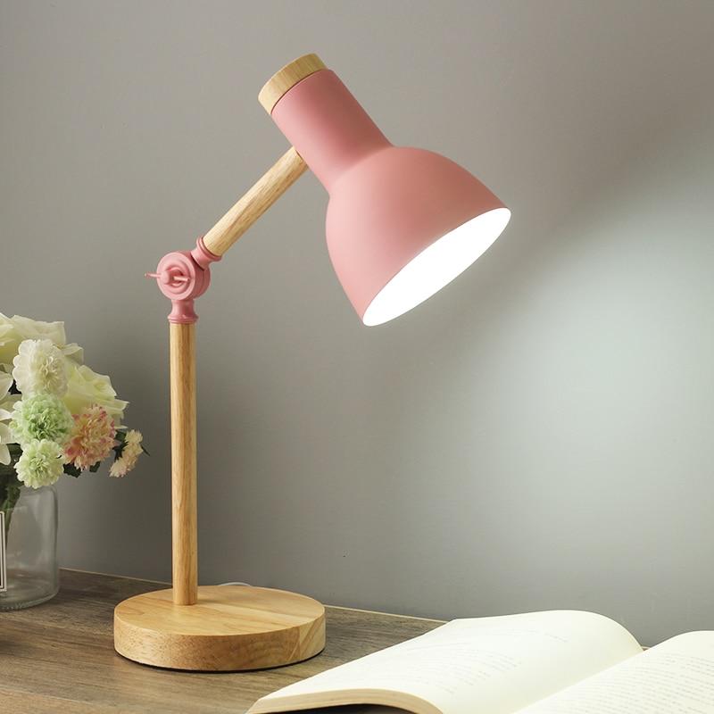 Moderne Tischlampe Holz Skandinavisch Minimalistisch