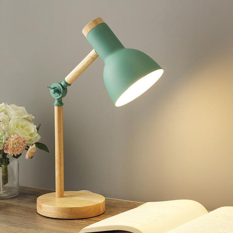 Moderne Tischlampe Holz Skandinavisch Minimalistisch