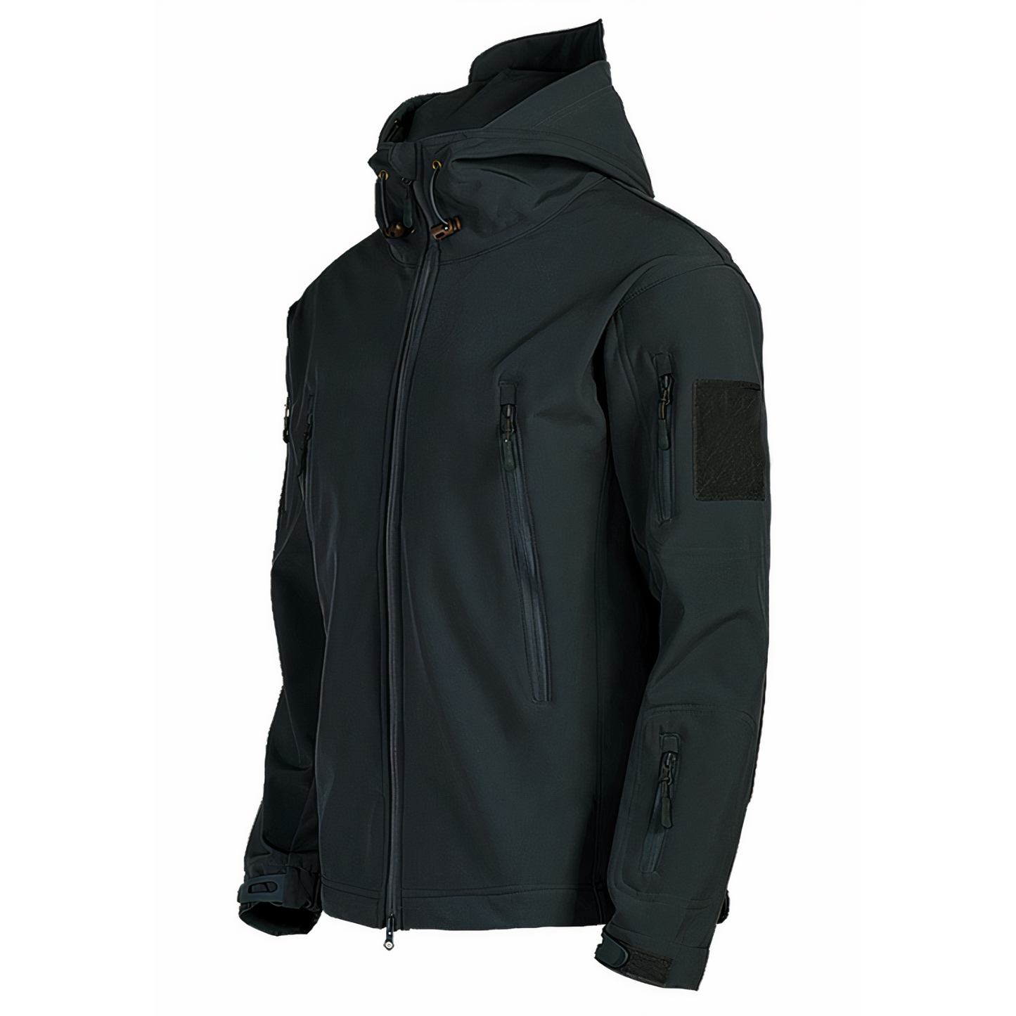 Wasserdichte Kapuzenjacke im Armee-Stil - Dawson