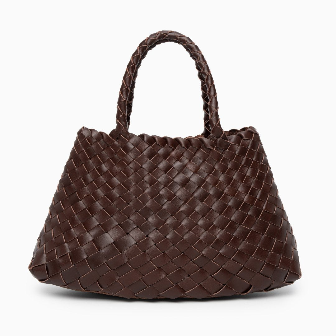 Lederhandtasche Damen Große Echte Ledertasche Mit Doppelhenkeln