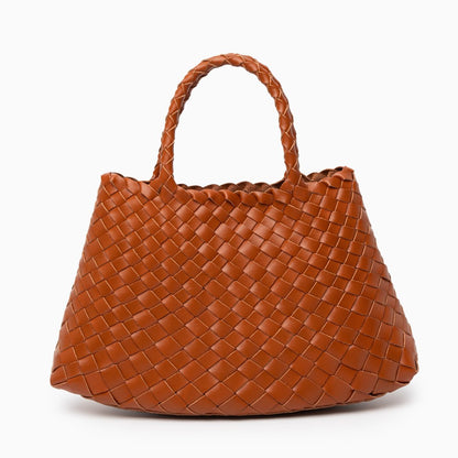Lederhandtasche Damen Große Echte Ledertasche Mit Doppelhenkeln