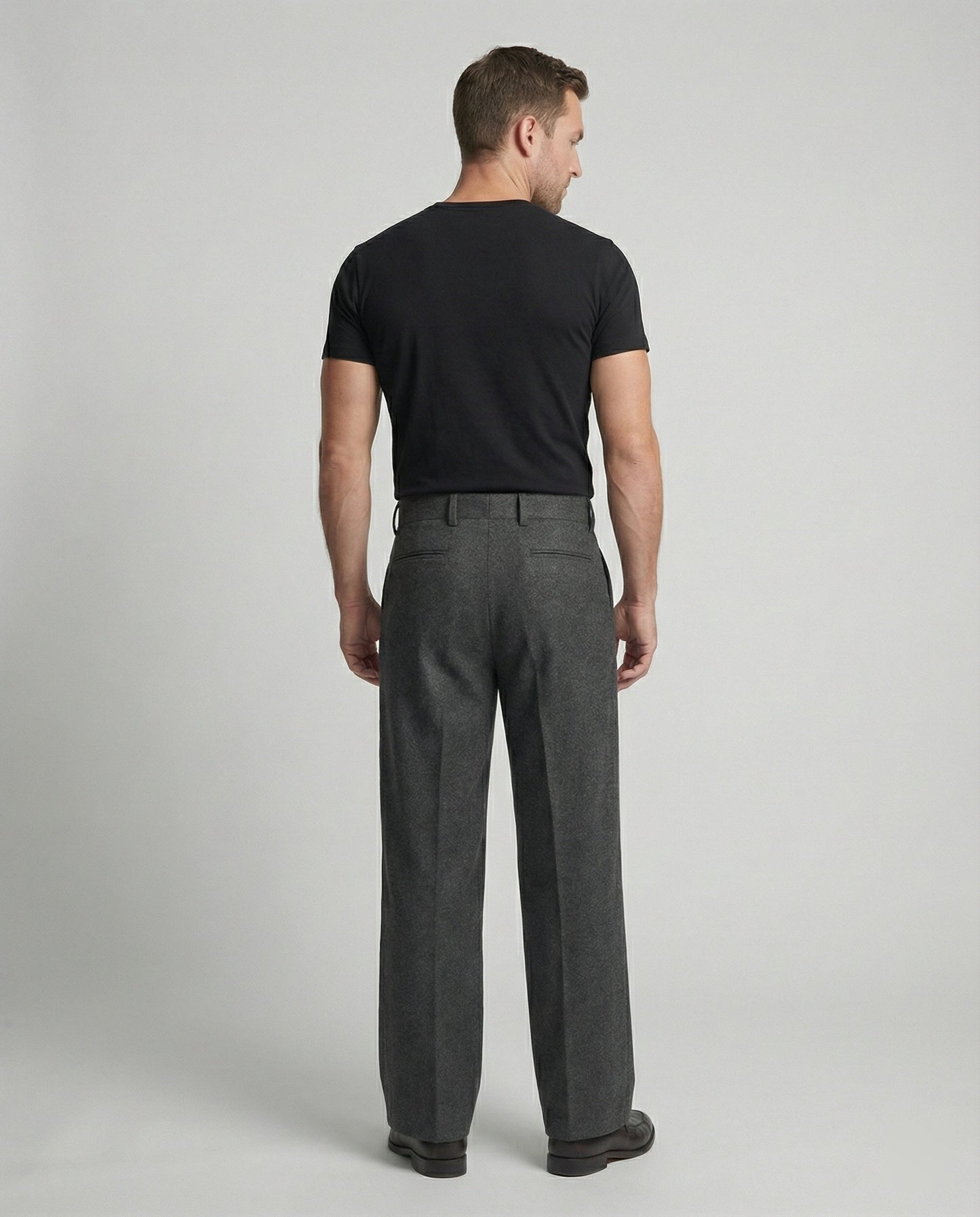 Herren Wollhose Warm Selbsterwärmend Business Hose