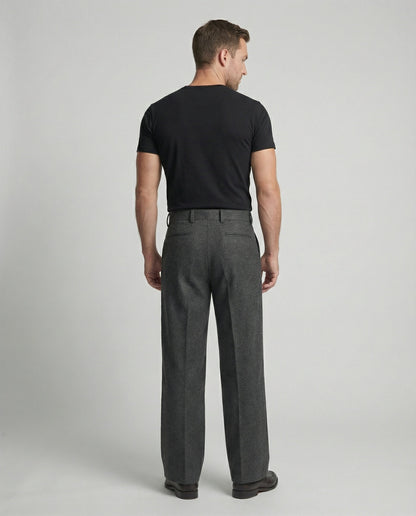 Herren Wollhose Warm Selbsterwärmend Business Hose