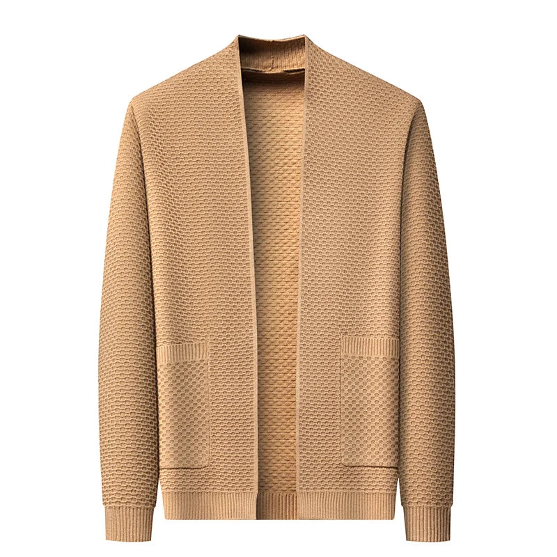Herren Blazer Slim Fit Jacquard Muster Modern - BerlinGlamour