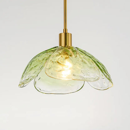 Moderne Blüten Deckenleuchte Pendellampe Warmweiß