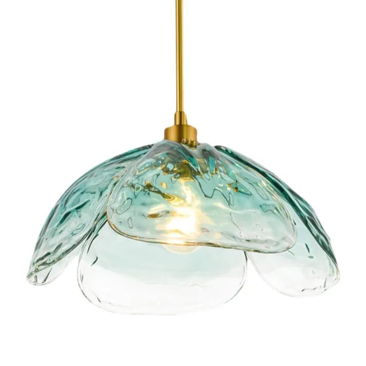 Moderne Blüten Deckenleuchte Pendellampe Warmweiß