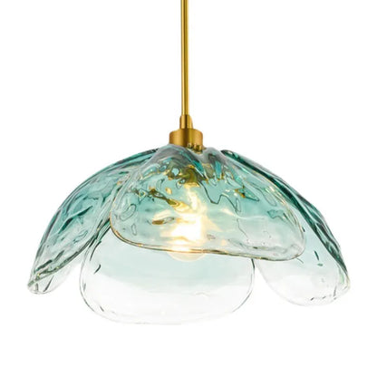 Moderne Blüten Deckenleuchte Pendellampe Warmweiß