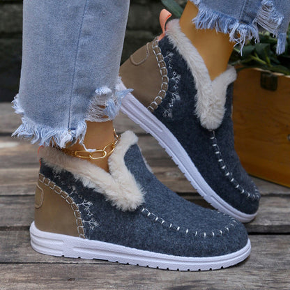 Warme Plüsch Stiefel Schnee Winter Mode