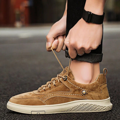 Herren Sneaker Sport Wildleder Schuhe