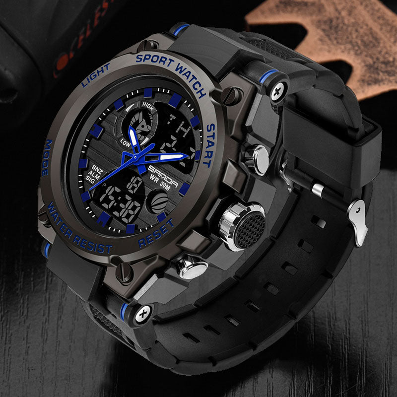 Herren Armbanduhr Sport Digital Wasserdicht