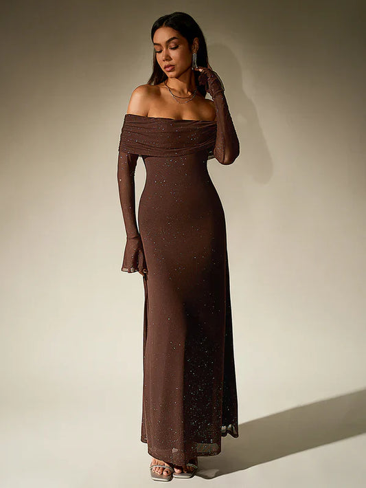 Ella | Elegantes Abendkleid Glitzernd - BerlinGlamour