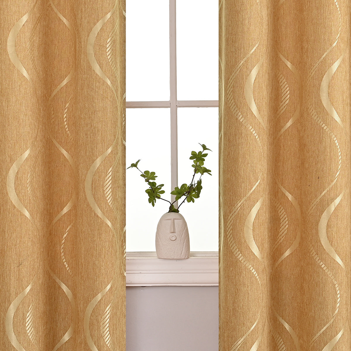 Elegante Chenille Vorhänge Blumenmuster Luxus Gardinen
