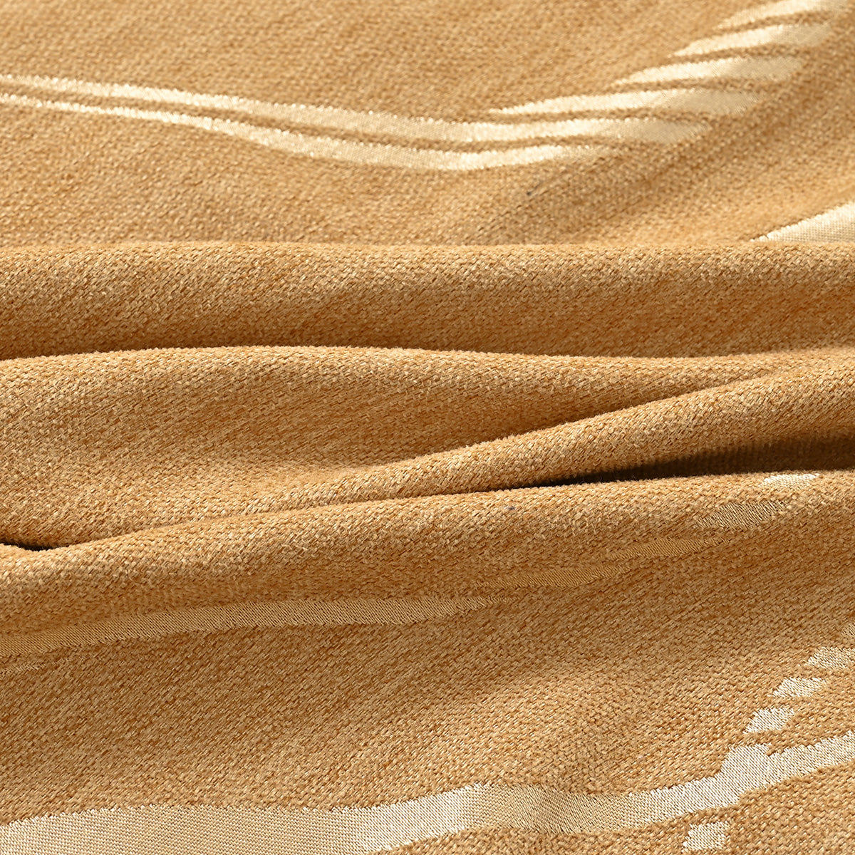 Elegante Chenille Vorhänge Blumenmuster Luxus Gardinen