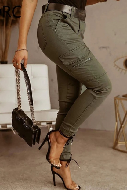 Cargo Damen Hose Modern Bequem