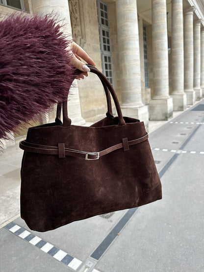 Elegante Damen Handtasche aus Leder Optik