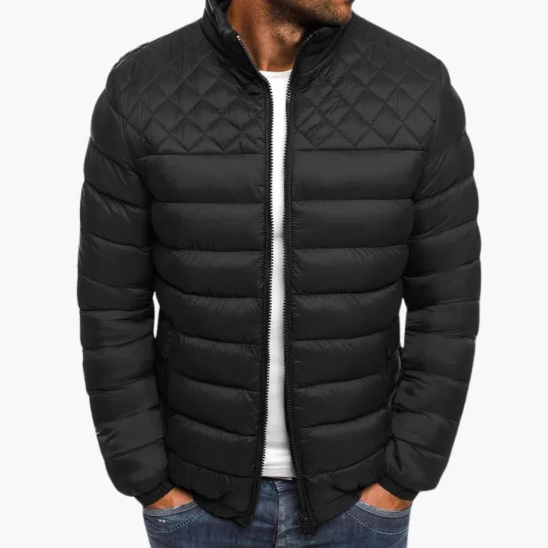 Damen-Bomberjacke mit Reißverschluss und langen Ärmeln 2
