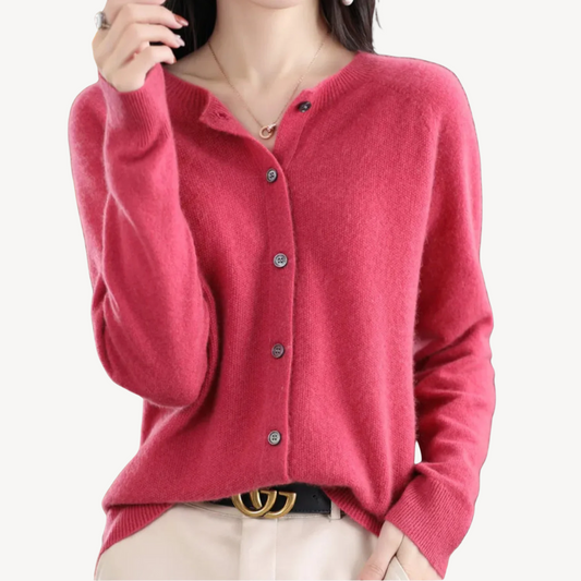 Damen-Cardigan aus Kaschmirmischung | Loravelle 0