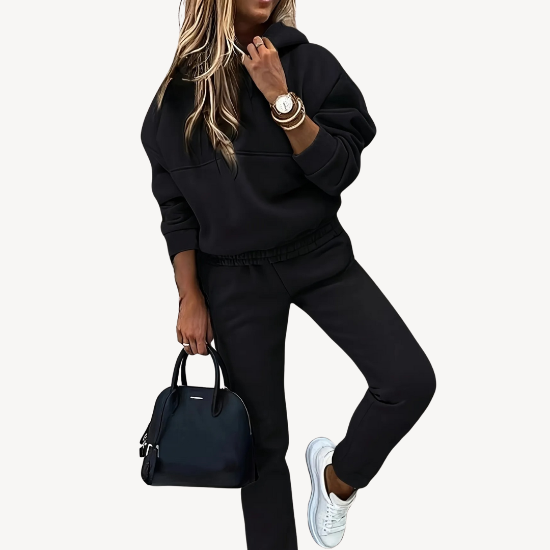 Damen-Hoodie & Jogginghose-Set | Loravelle 2