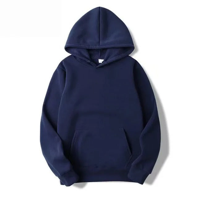Kuscheliger Oversize Kapuzenpullover mit Tasche Warm