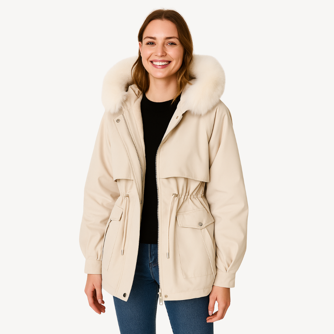 Damen-Parka mit Kunstpelzfutter | Loravelle 1
