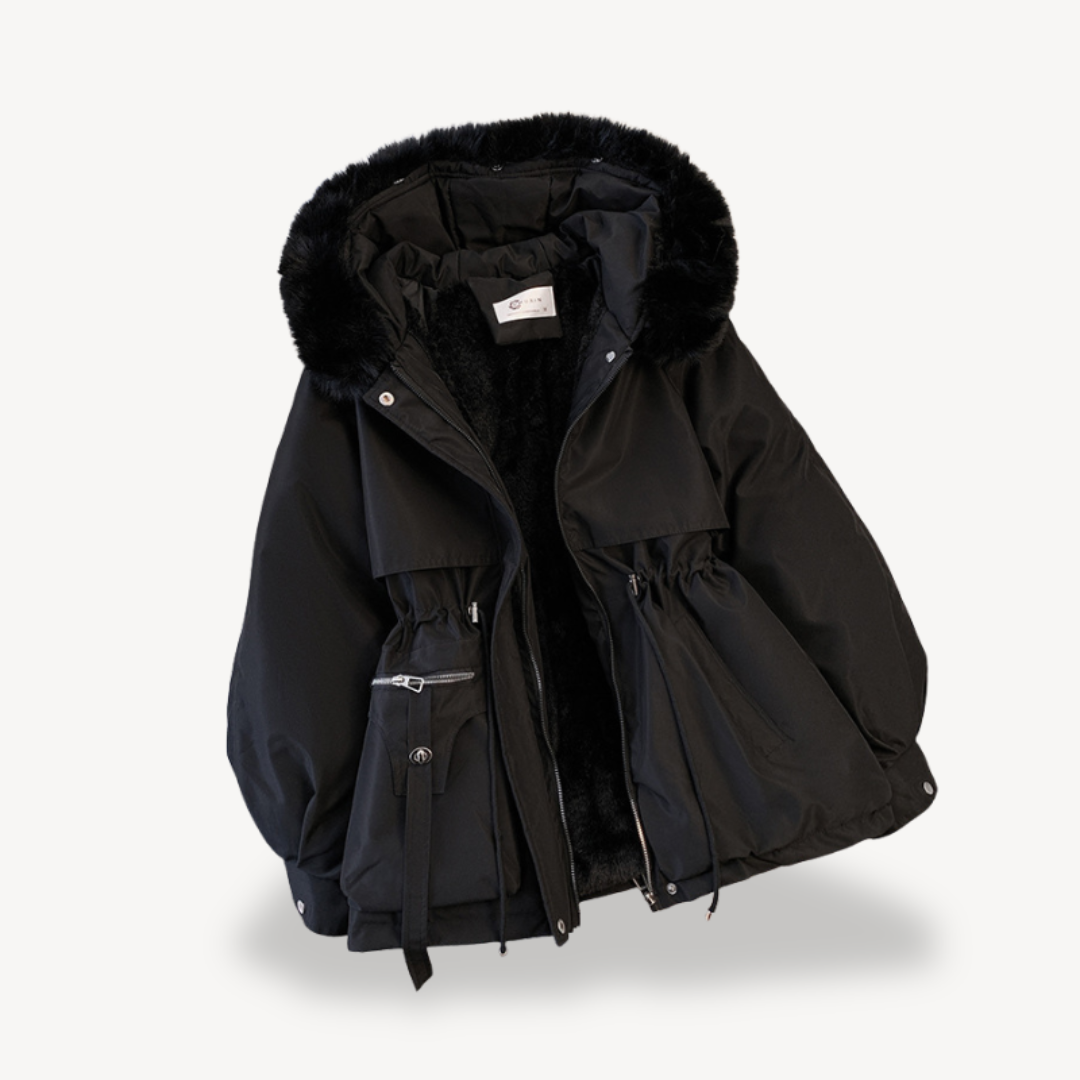 Damen-Parka mit Kunstpelzfutter | Loravelle 2