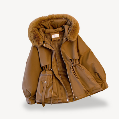 Damen-Parka mit Kunstpelzfutter | Loravelle 3