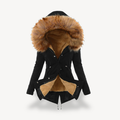 Damen-Winterparka mit Pelzfutter | Loravelle 0
