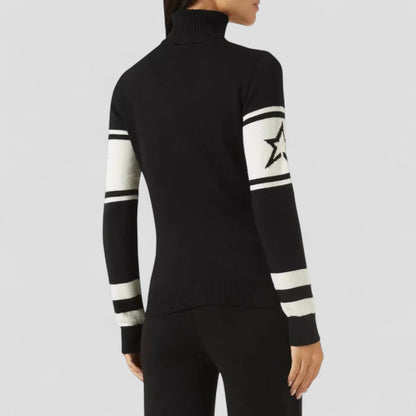 Damen Après-Ski Pullover mit Rollkragen Merinowolle 2