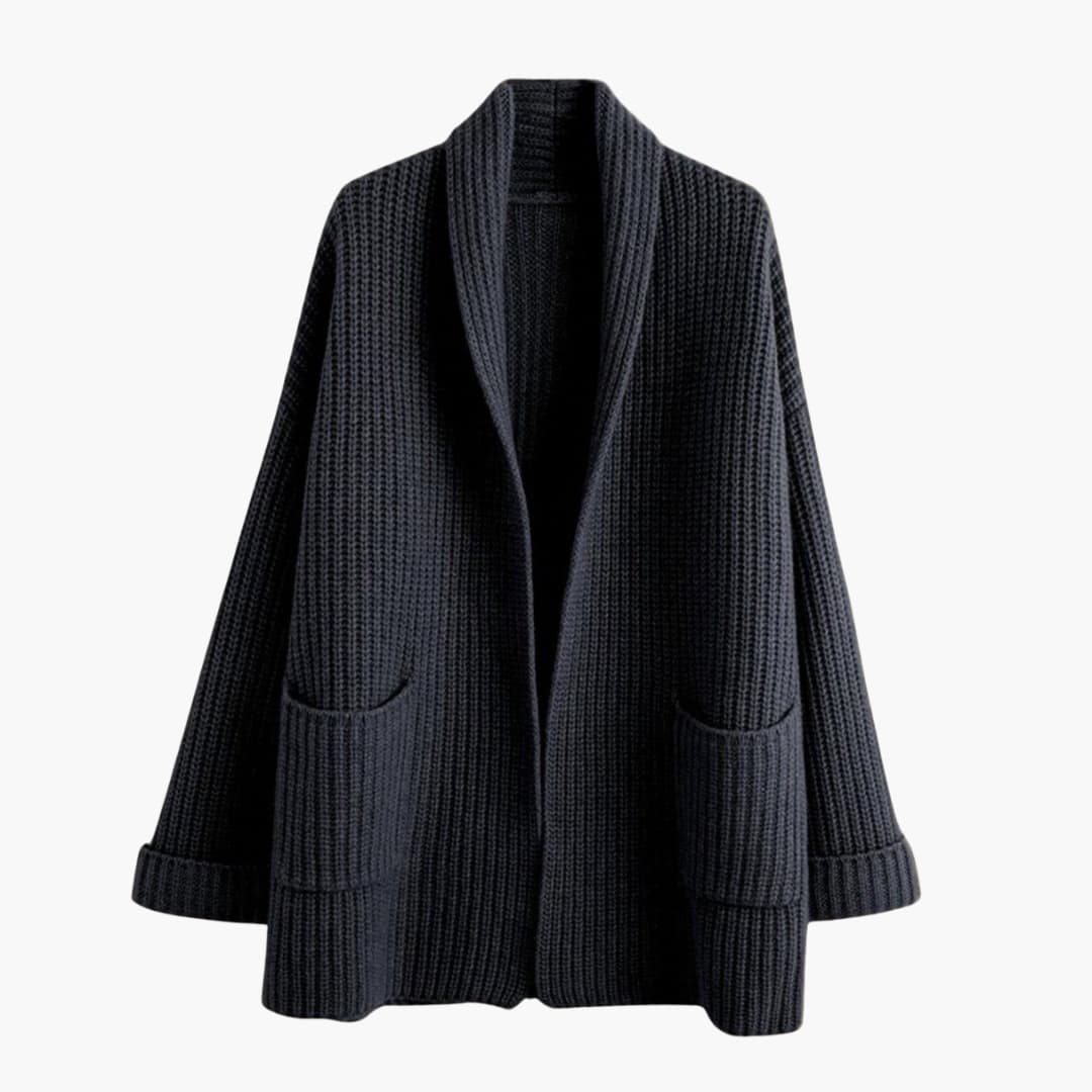 Damen Cardigan mit Seitentaschen 3