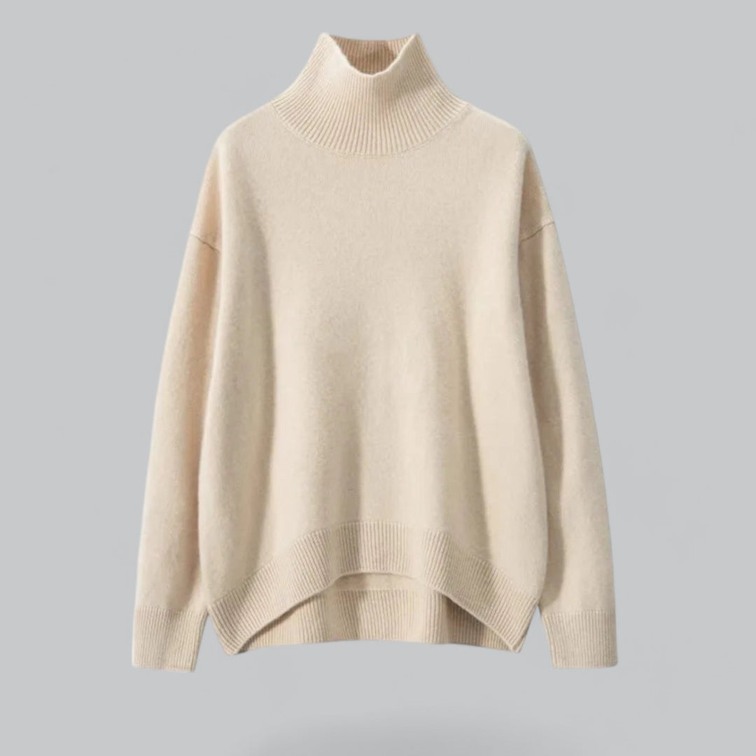 Damen Classy Sweater Rollkragenpullover 1