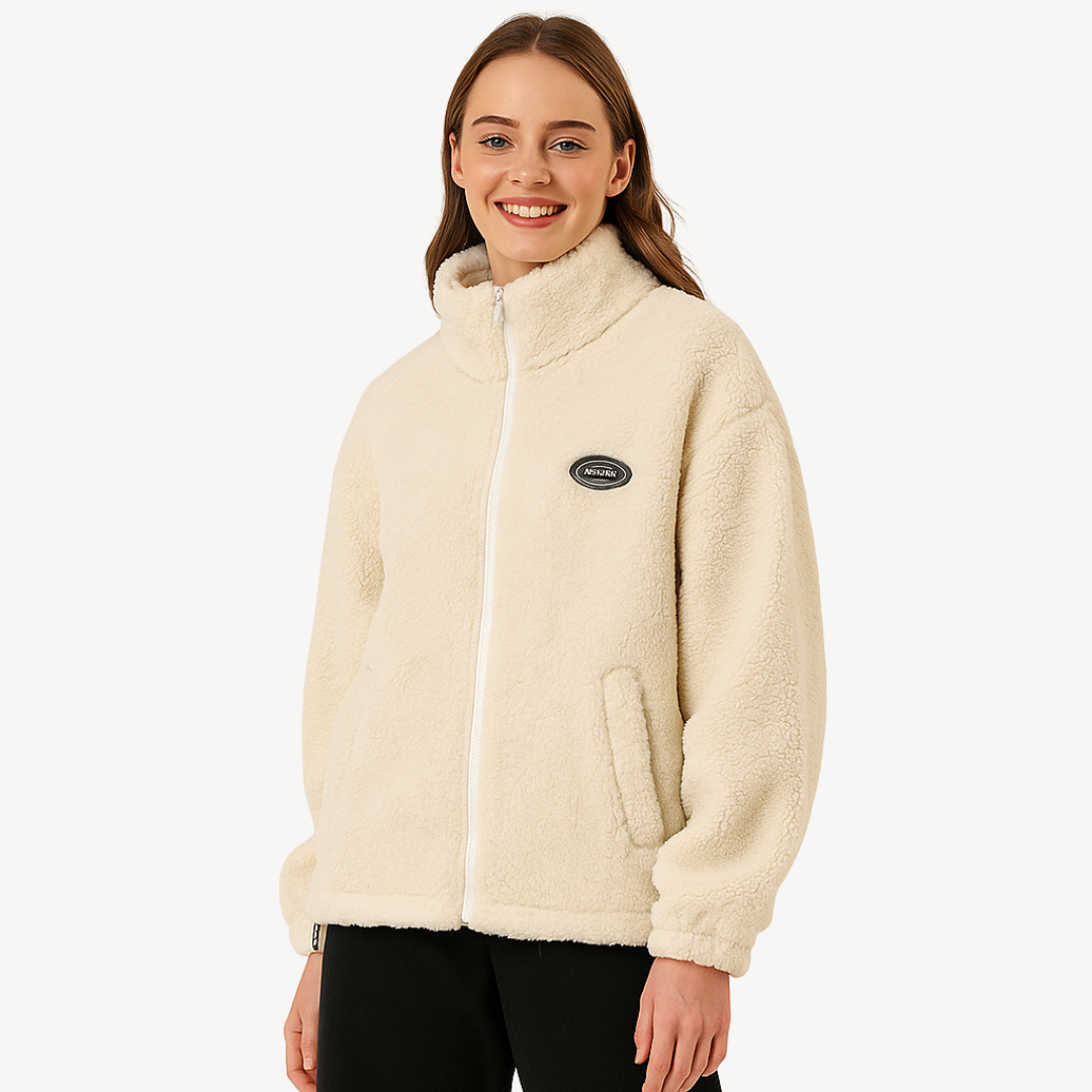 Damen Fleecejacke mit Reißverschluss | Loravelle 4