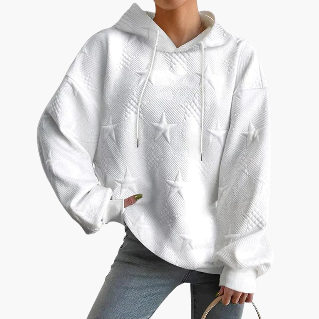 Damen Hoodie mit Kapuze und langen Ärmeln 0
