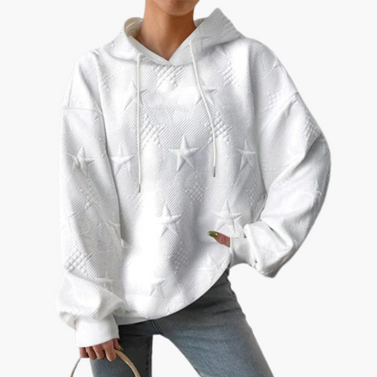 Damen Hoodie mit Kapuze und langen Ärmeln 1