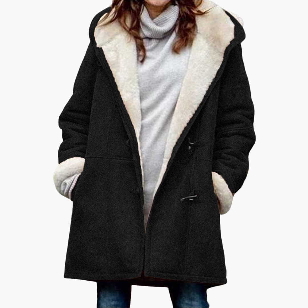 Damen Kapuzenjacke mit langen Ärmeln 0