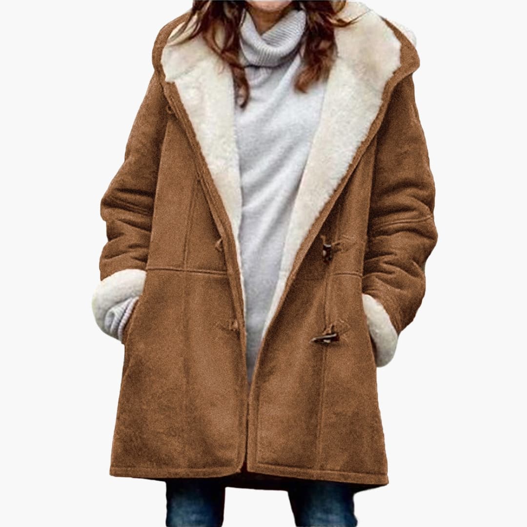 Damen Kapuzenjacke mit langen Ärmeln 6