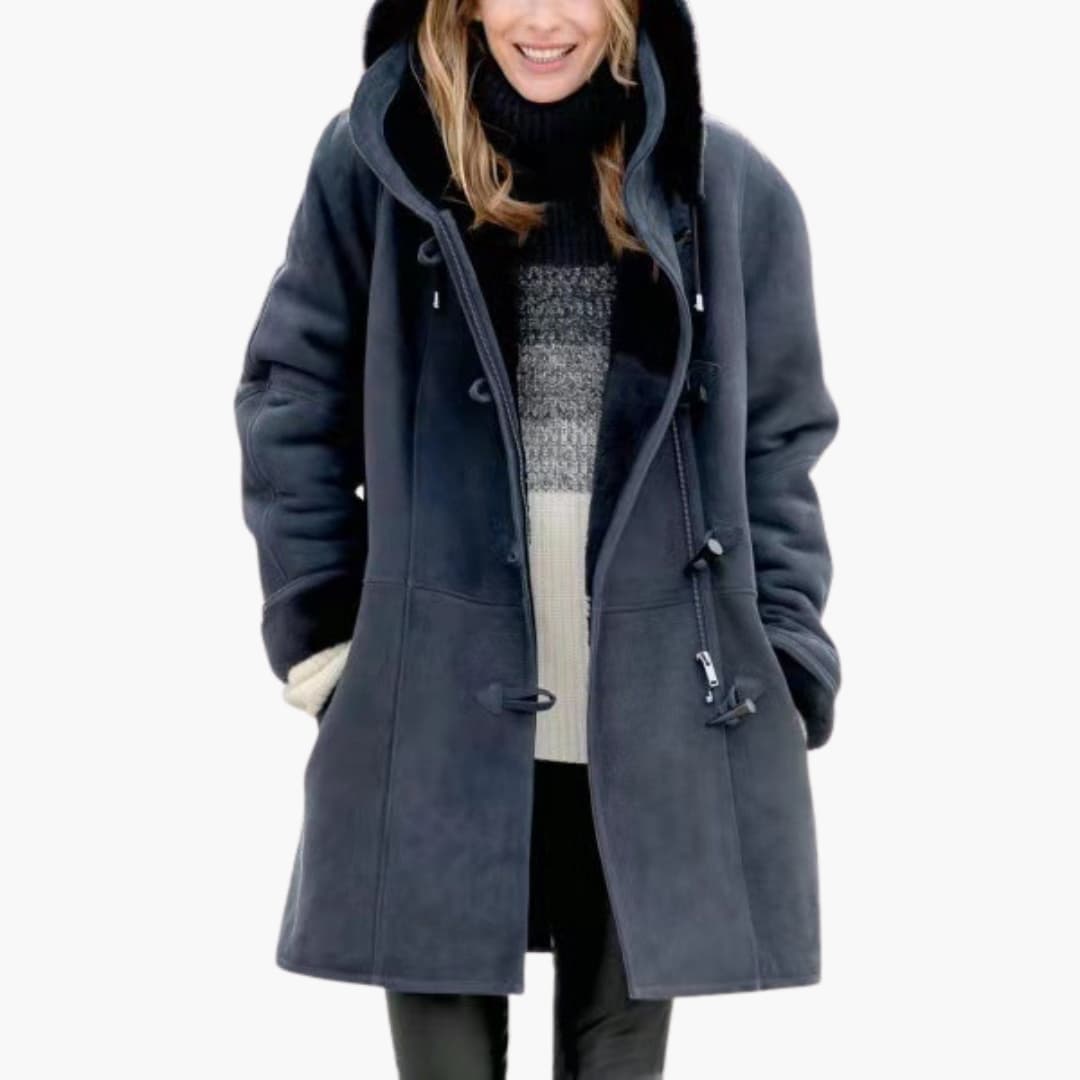 Damen Kapuzenjacke mit langen Ärmeln 7