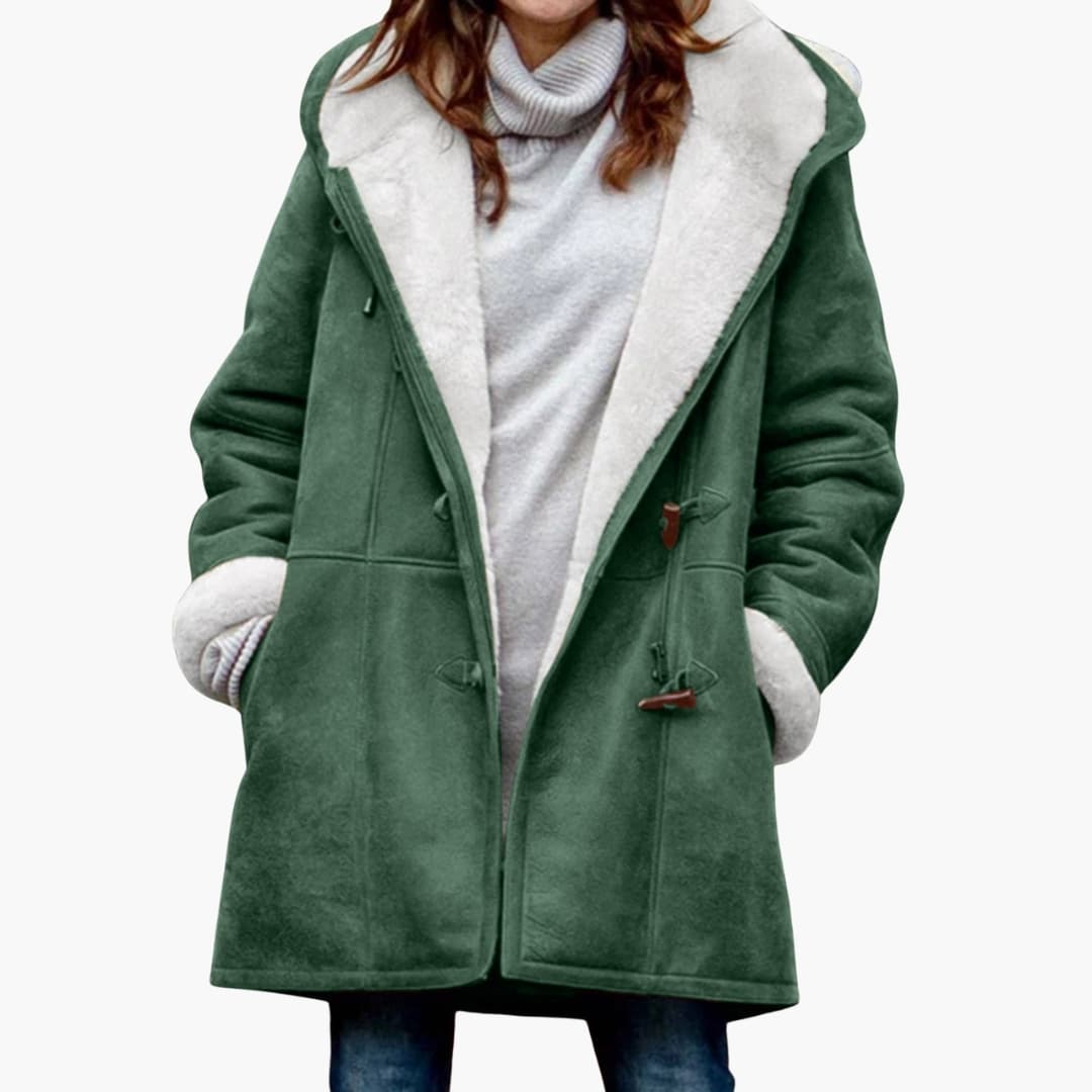 Damen Kapuzenjacke mit langen Ärmeln 8
